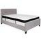 Flash Furniture Full Platform Bed Set, Gray HG-BMF-26-GG - alternate 3